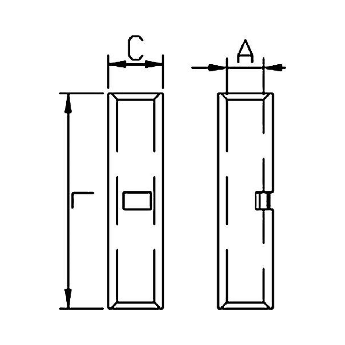 Isoleerimata Jätkutoru/Hülssliide 6Mm² Blister 4Tk M+