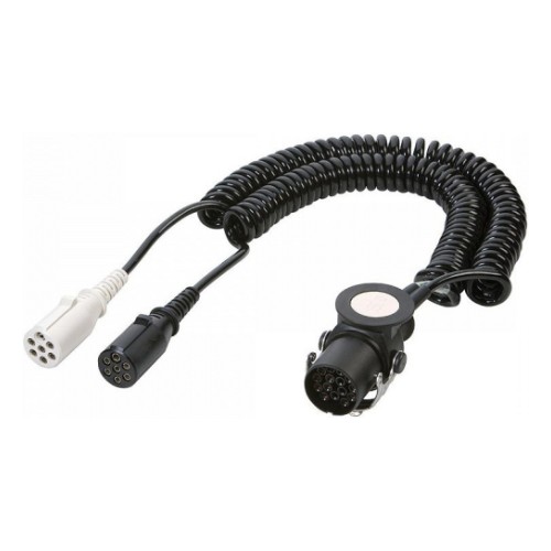 Кабель-переходник Euro 6 15-pin / 7-pin "N" + 7-pin "S" 4.5м пластиковые концы ADR