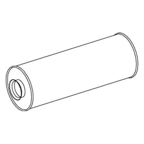 Глушитель VO B12B/M задн.