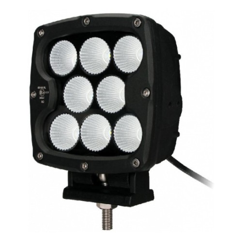 Фара дальнего света LED 80 Вт 10-30 В 5600 лм 130x130x75,5 мм (Cree LED) M-Tech