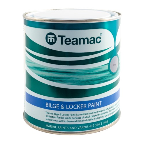 Трюмная краска Teamac Bilge Paint, серая, 1L