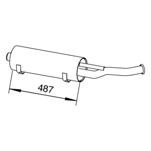 Глушитель 4214900601 MB
