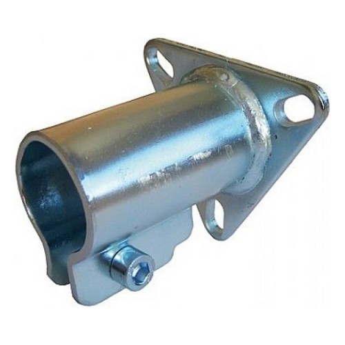 Dk8215 кронштейн держателя крыла круглый 42x100 3-оцинкованное крепление с болтом