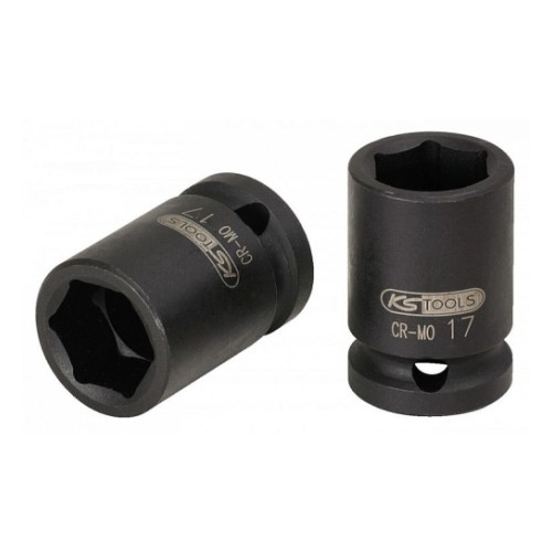 Impact socket 1/2" short 18mm KS Tools