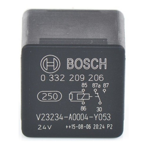 Реле 24V 20A 5-контактное универсальное FH13 Bosch 20374662
