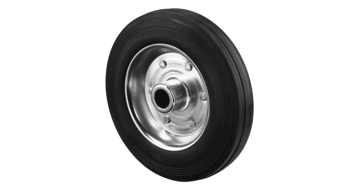 RUBBER WHEEL WHEELS Rubber wheels Wheels Industrial products AS