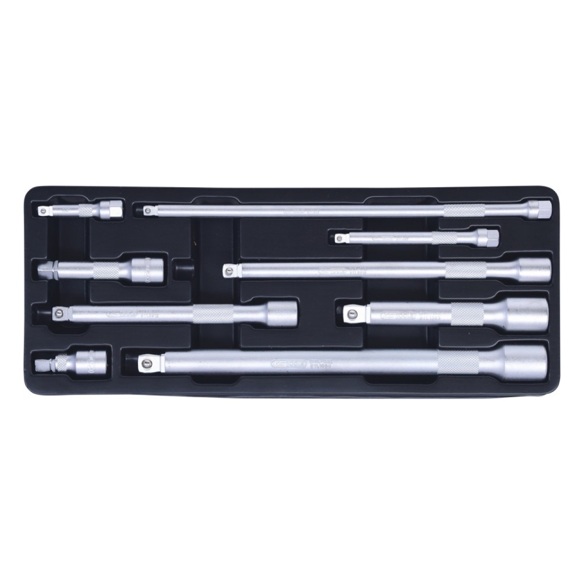 Набор удлинителей 1/4", 3/8", 1/2" 9 шт. KS Tools