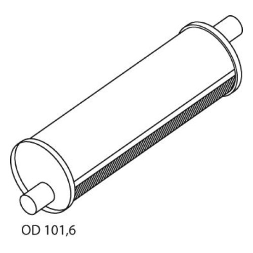 Глушитель 649355 DAF