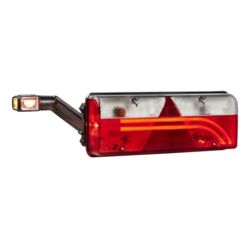 Задний фонарь LED Europoint-3 левый с полурожком 7-pin + 4x2-pin
