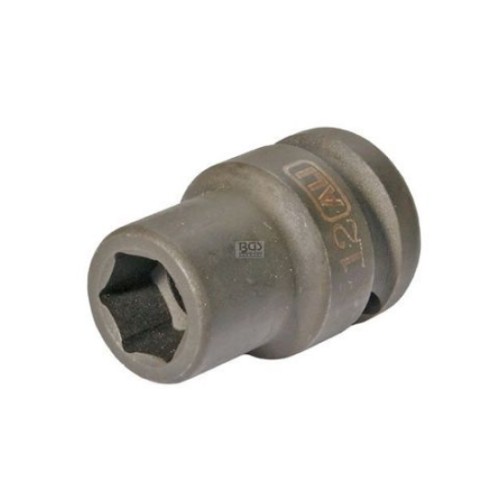 Impact socket 1/2" 12mm CrMo