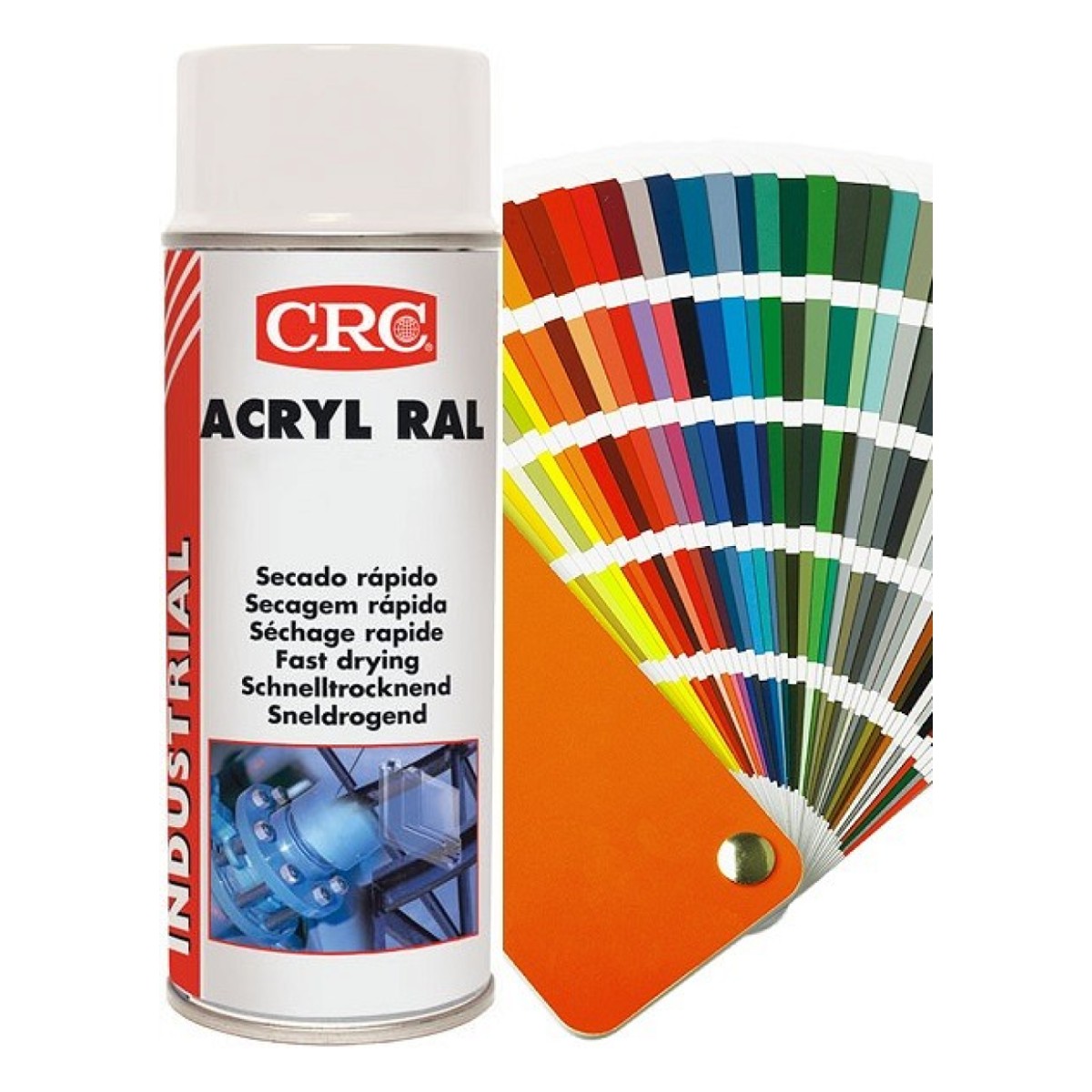Crc Acryl Ral 1021 Rapsikollane Akrüülvärv 400Ml/Ae
