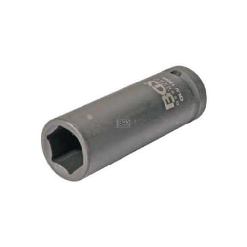 Impact deep socket 1/2" 17mm x 78mm CrMo