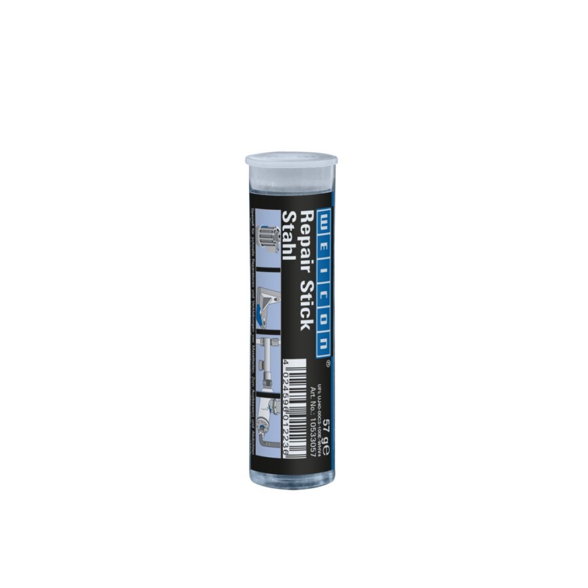 Paranduspulk WEICON Steel 57g tumehall