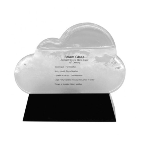 Штормгласс "грозовая туча", 13 cm