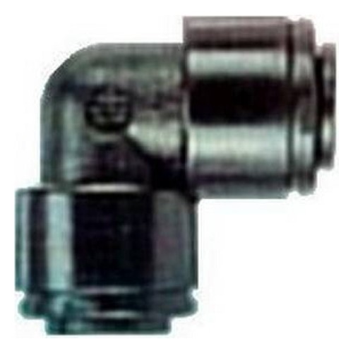 Быстросъёмное соединение пластиковое 8mm. угловой соединитель. колено