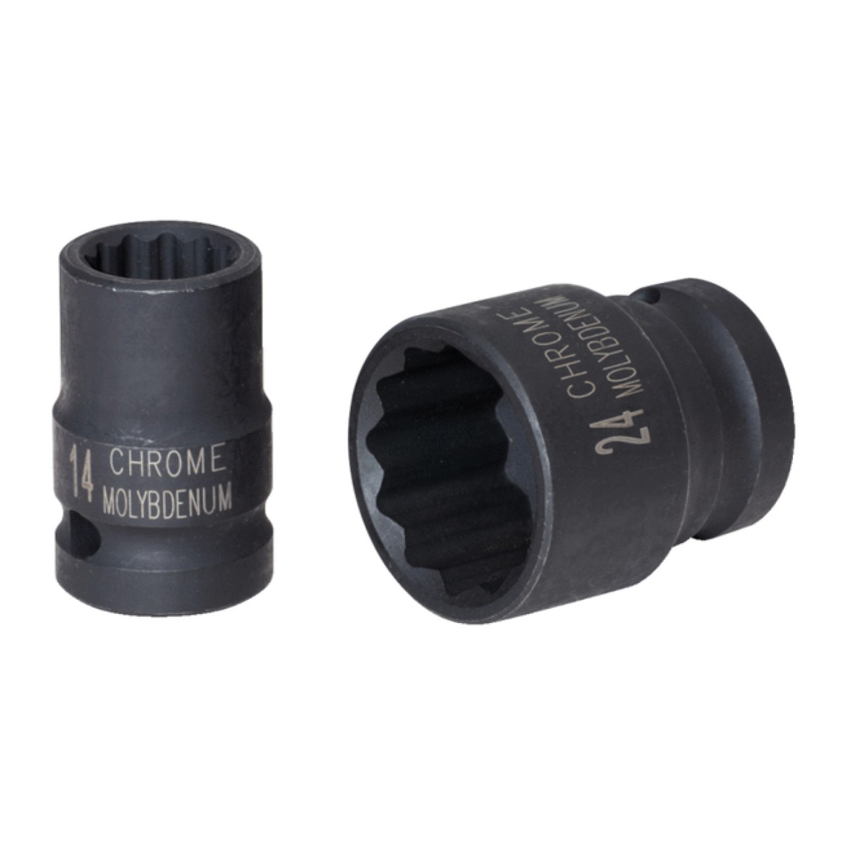 1/2" imperial (inch) impact socket short 1.5/16", 12-point KS Tools