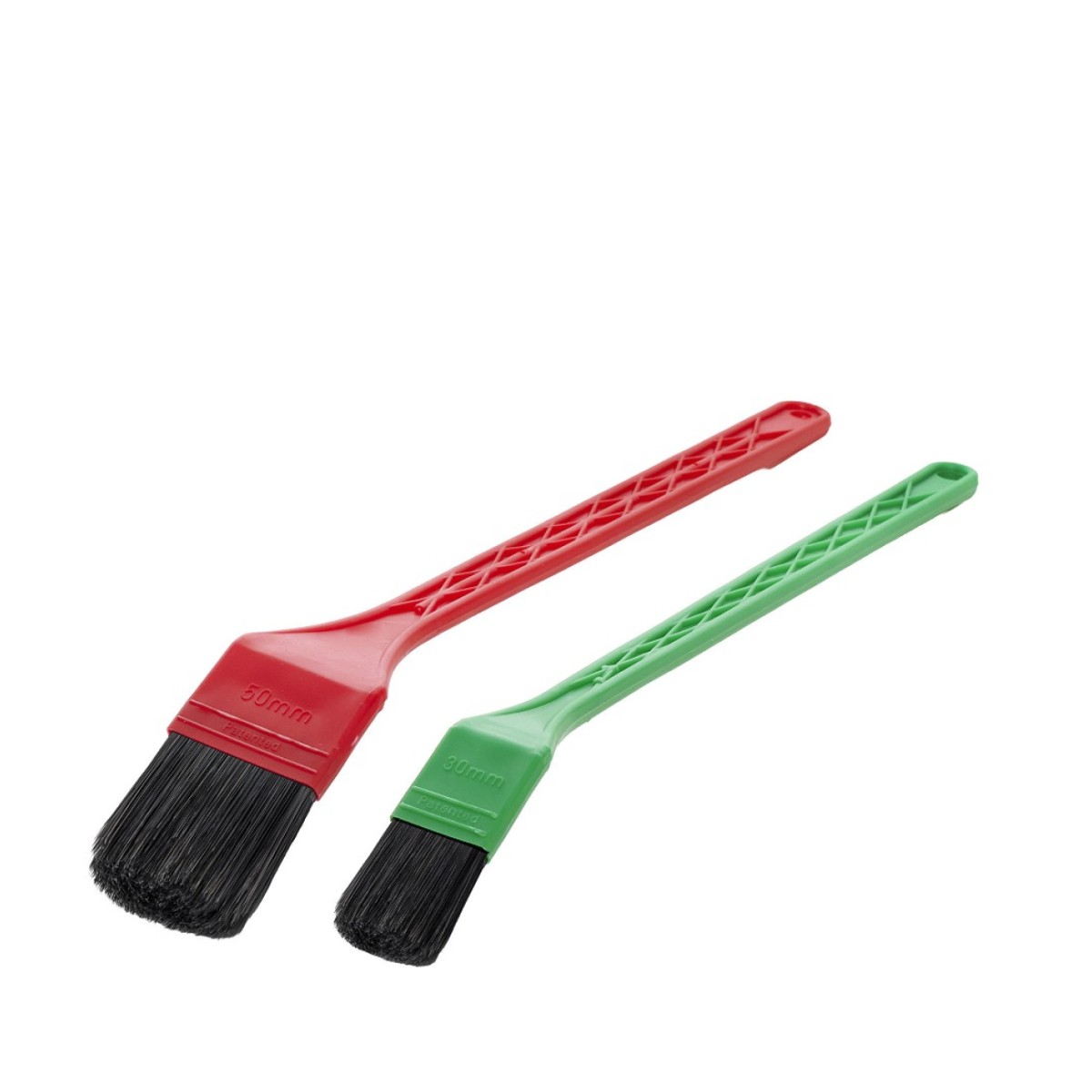 Veljerasva pintsel lapik pika plastvarrega 2tk S/A + V/A