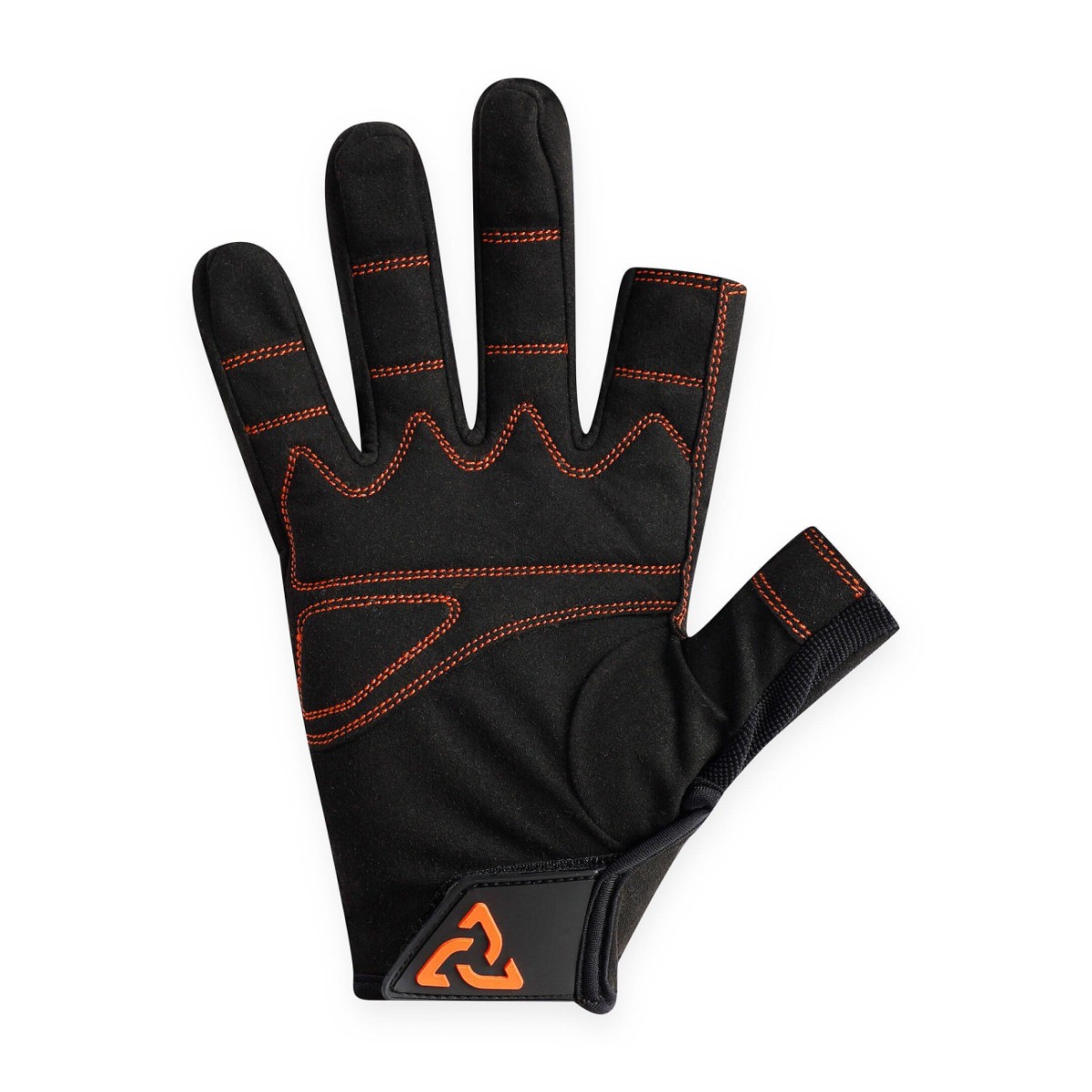 Kindad - typhoon essential full finger, must/oranz, xl