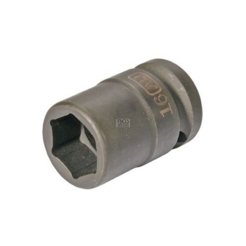 Impact socket 1/2" 16mm CrMo