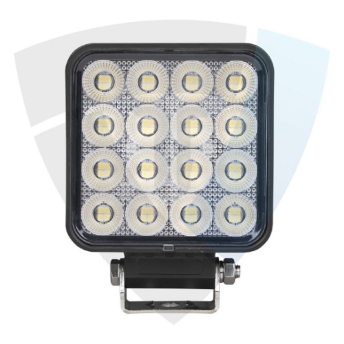 Квадратная рабочая фара 64W Led 10-30V 5120lm 108x108x56mm