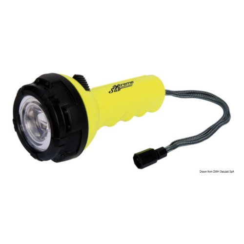 Водонепроницаемый карманный фонарик sub-extreme LED, 250 lm