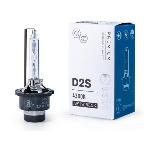 85V D2S xenon bulb 35W P32D-2 4300K 1 pcs Vision