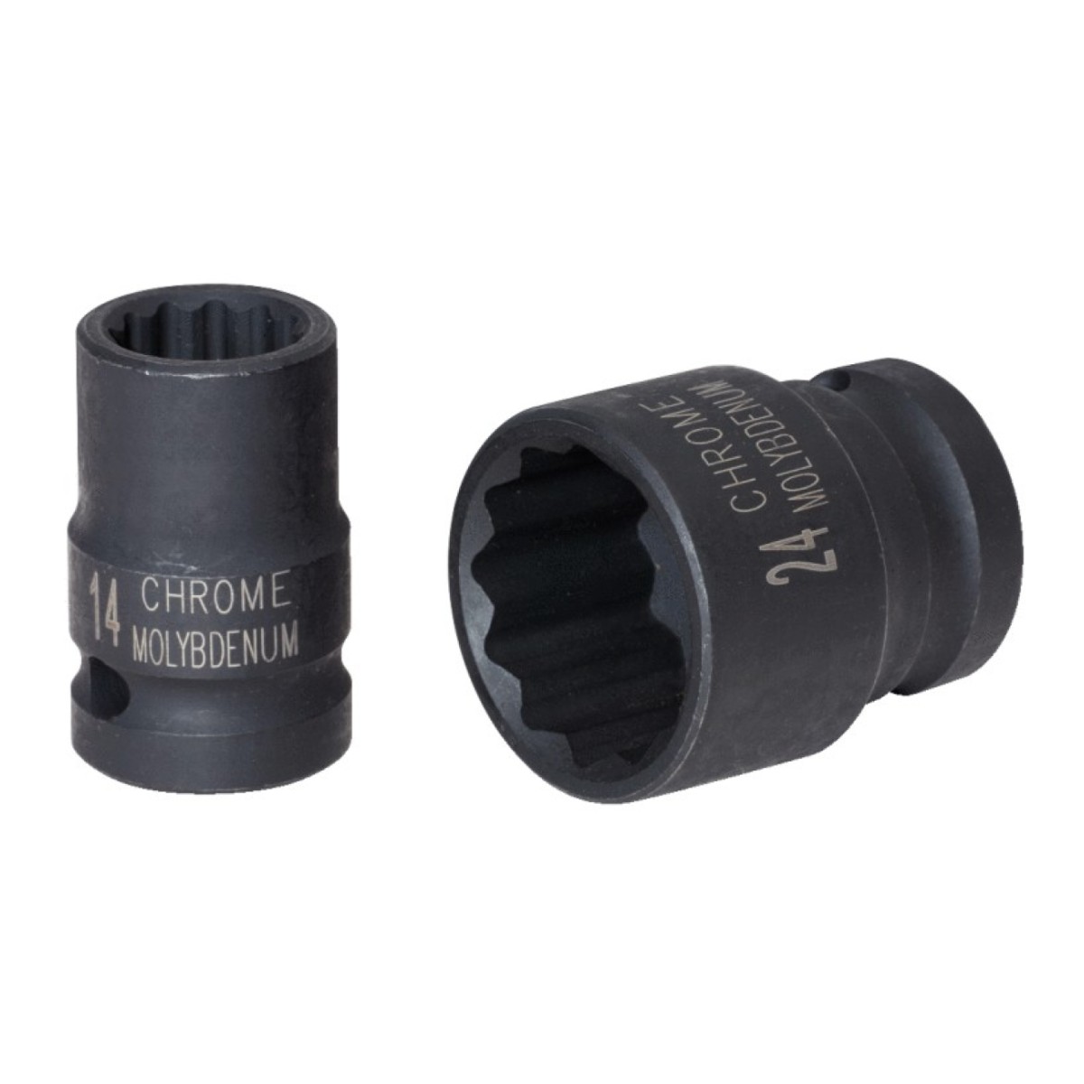 1/2" imperial (inch) impact socket short 3/4", 12-point KS Tools