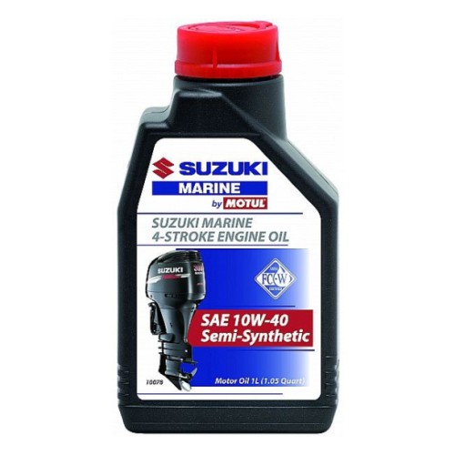Моторное масло Motul Suzuki Marine 4T 10W40 1 л (полусинтетика)