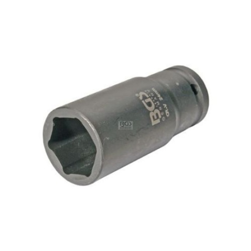 Impact deep socket 1/2" 24mm x 78mm CrMo
