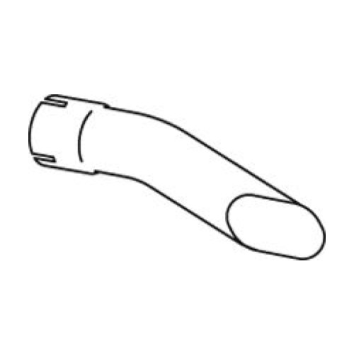 Задняя труба глушителя VO b10l-la