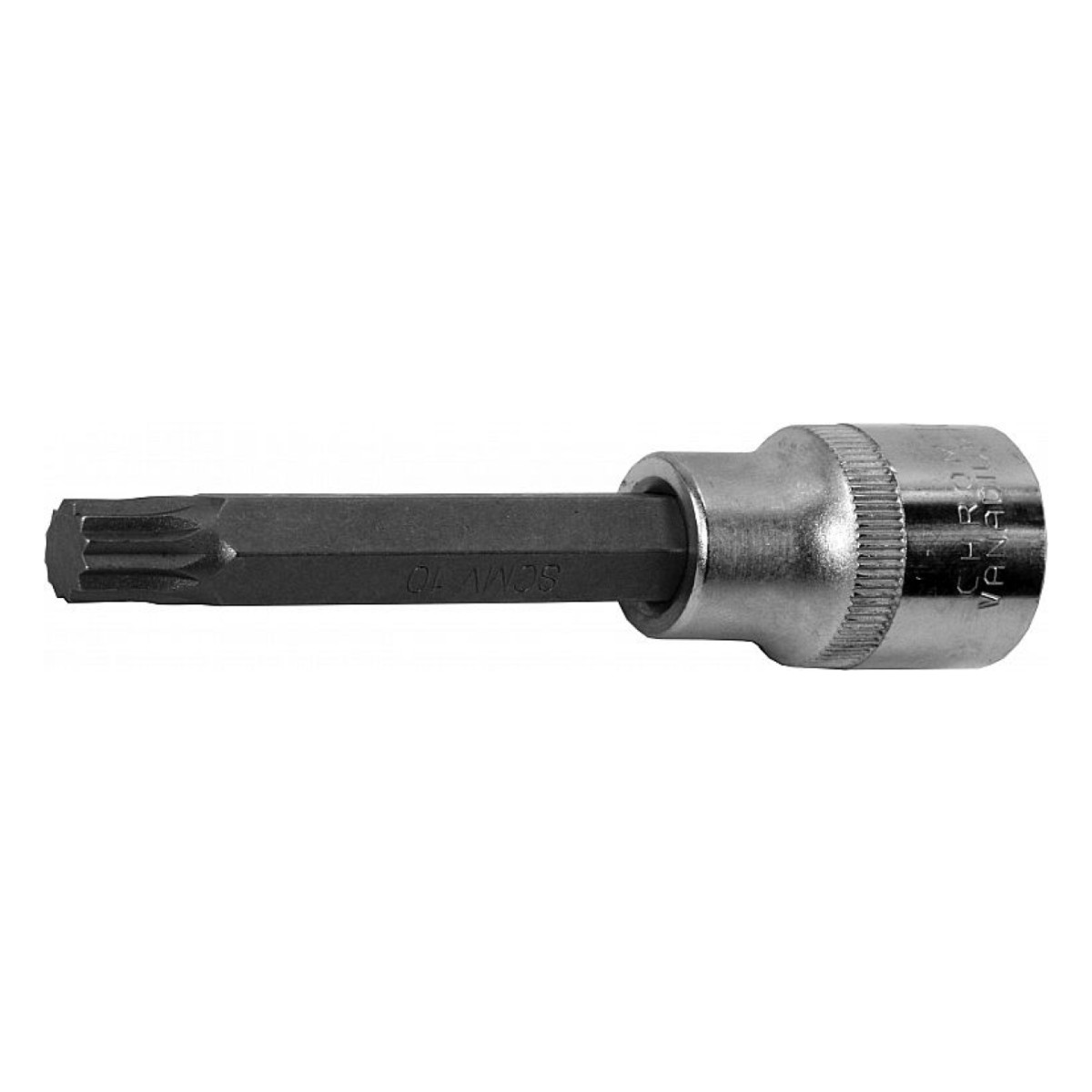 1/2" Xzn 12-Tähik Pikk Padrunotsik M8. 100Mm Triumf