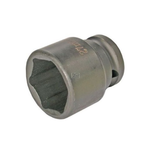 Impact socket 1/2" 27mm CrMo
