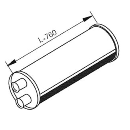 Глушитель VO FL6