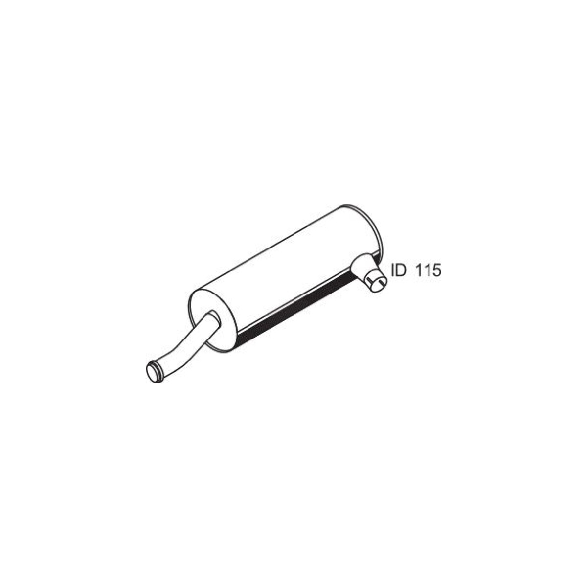 Глушитель VO F10-12