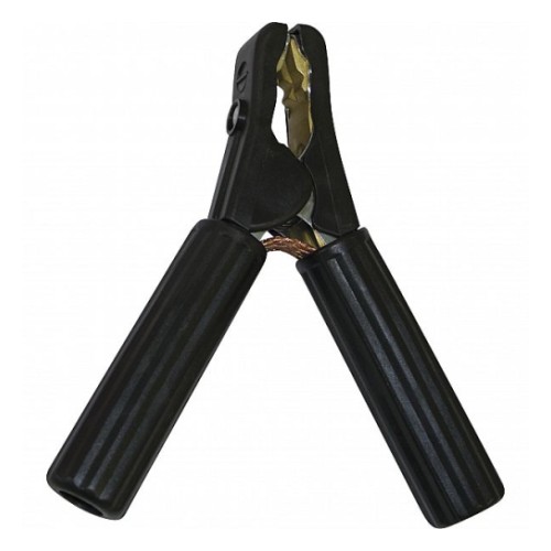 Insulated clamp 600A, black, bulk