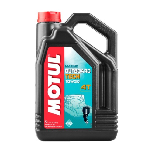 Масло для подвесных моторов Motul Outboard Tech 4T 10W30 5 л