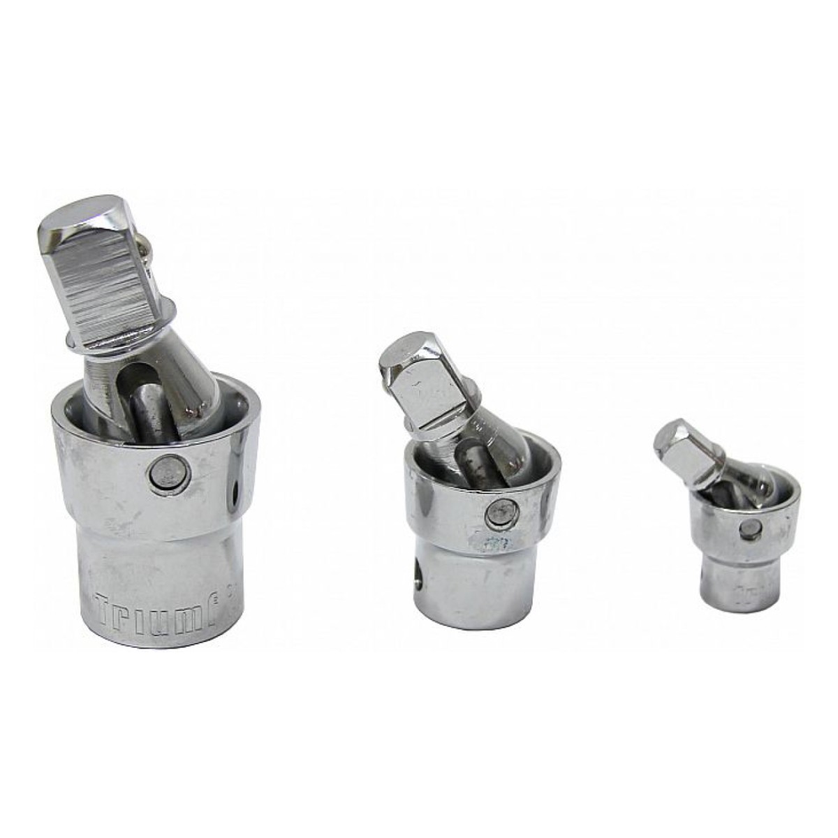 Набор карданных шарниров 3 предм. (шаровые) 1/4"+3/8"+1/2" Triumf