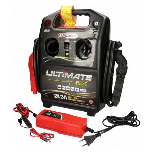 Jump starter with supercapacitors 12V/24V, 4700A/3700A KS Tools