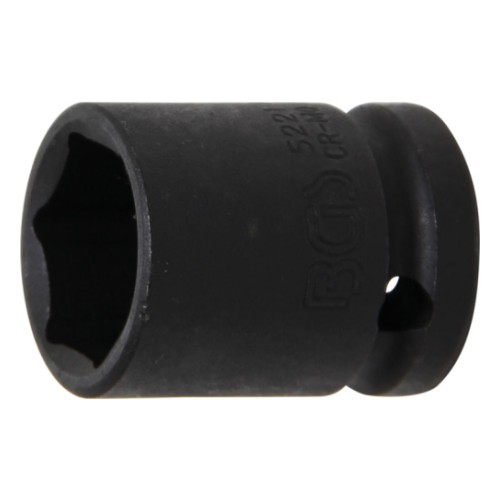 Impact socket 1/2" 21mm CrMo