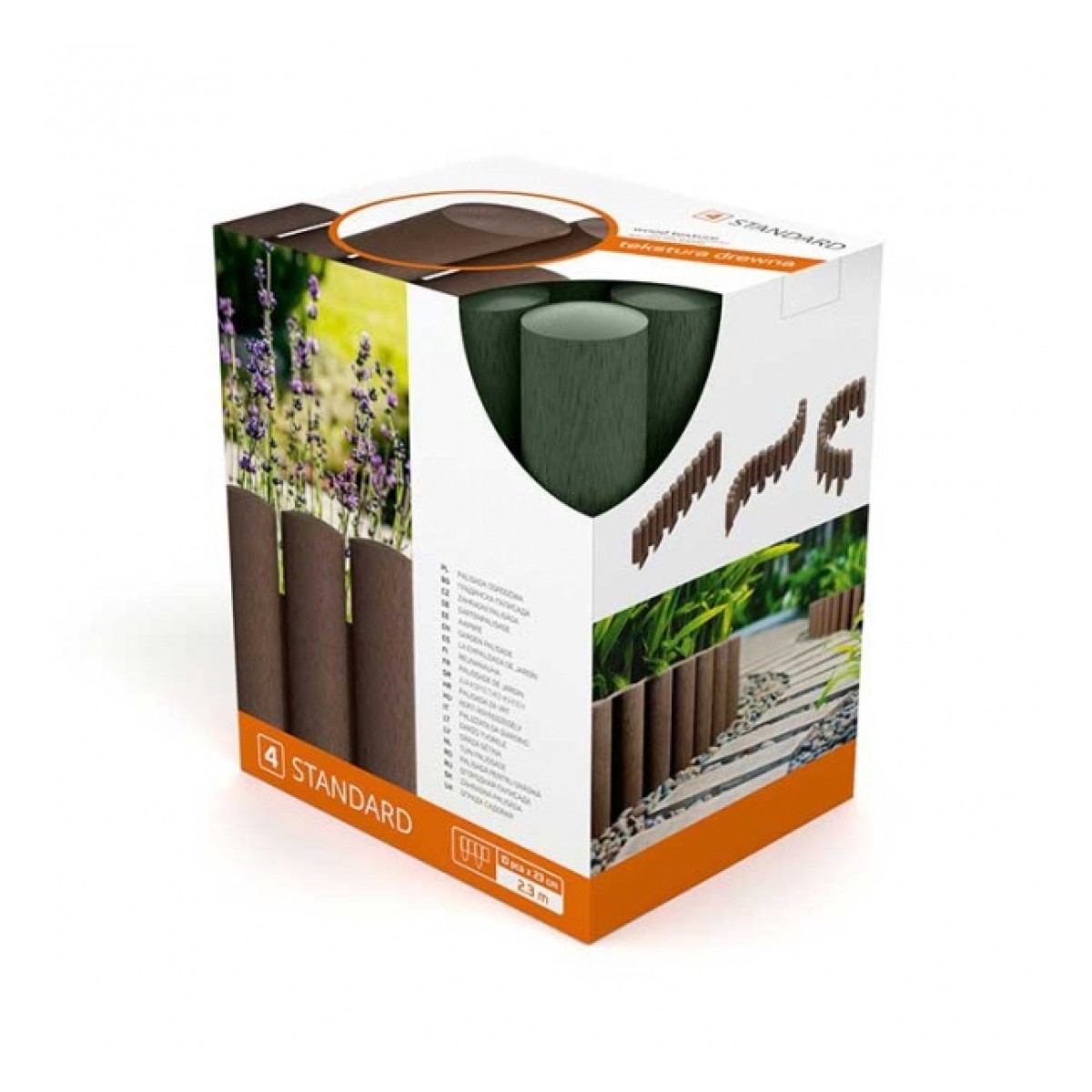 Vaipiire plast 4-elementi roheline 2,3m(10tk x23cm)