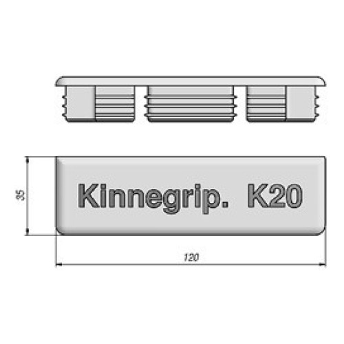 Заглушка Kinnegrip K-20, боковой