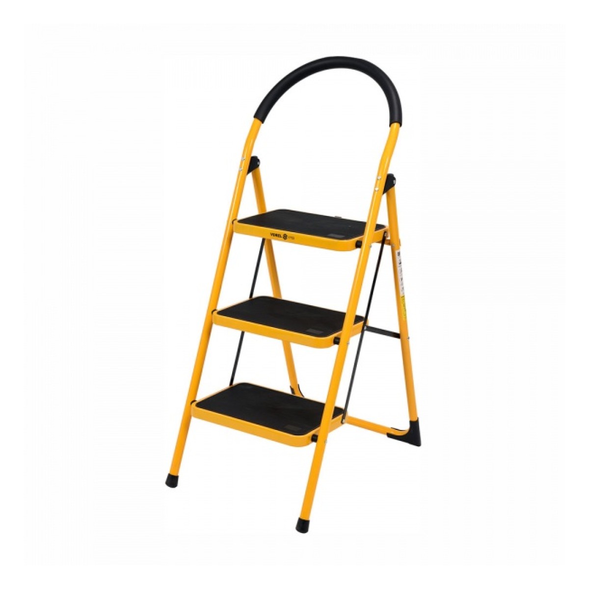 Treppredel 3 astmeline 150kg kummikattega teras