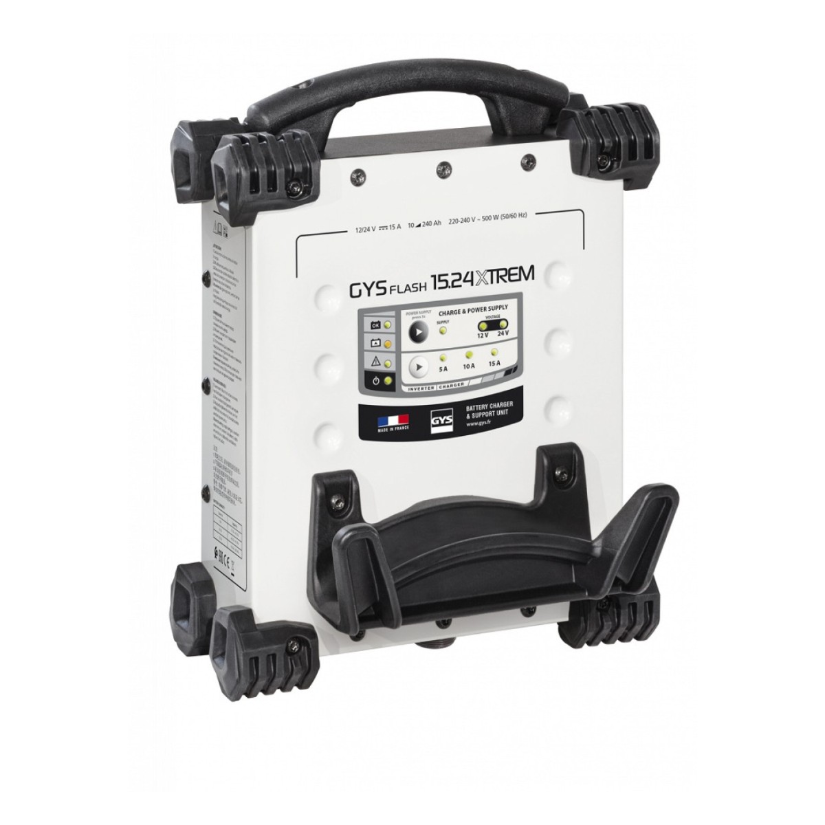 Akulaadija Gysflash 12V/24V 15A 15.24 Xtrem Gys