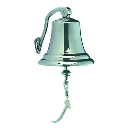 Корабельные часы хромированные, 175mm