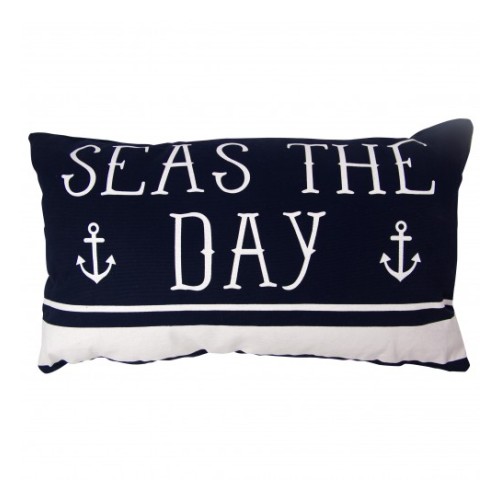 Подушка "seas the day" 50x30cm