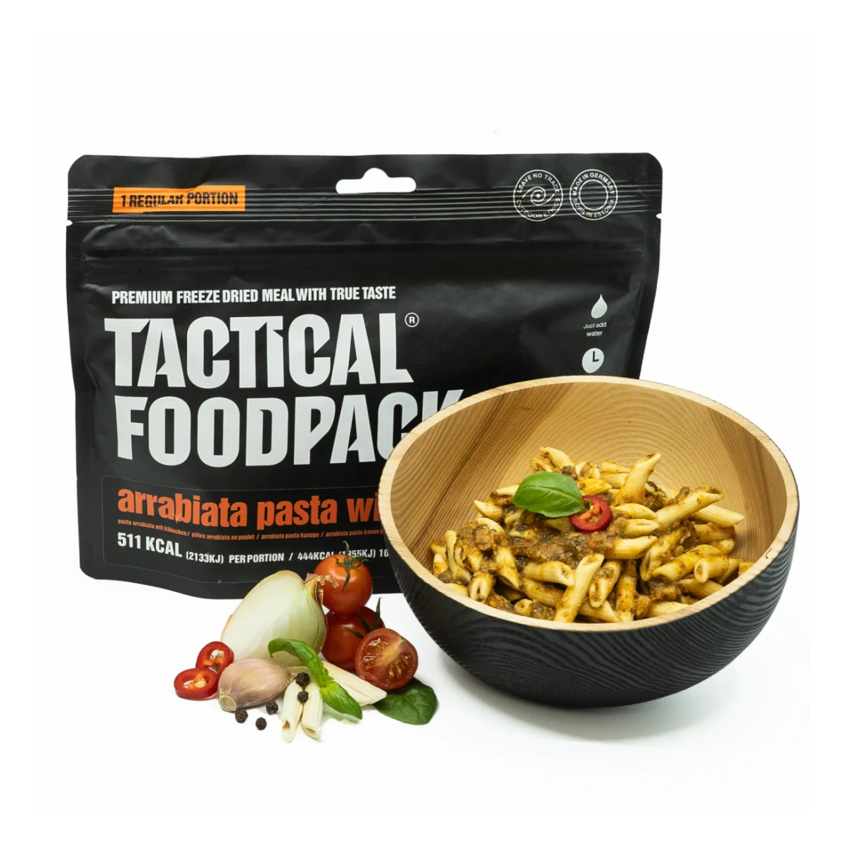 Tactical foodpack- pasta arrabiata kanaga