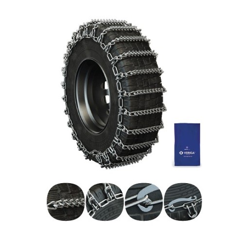 Цепи частые с шипами норвежский рисунок 315/70R22.5 (пара, 1 мешок)