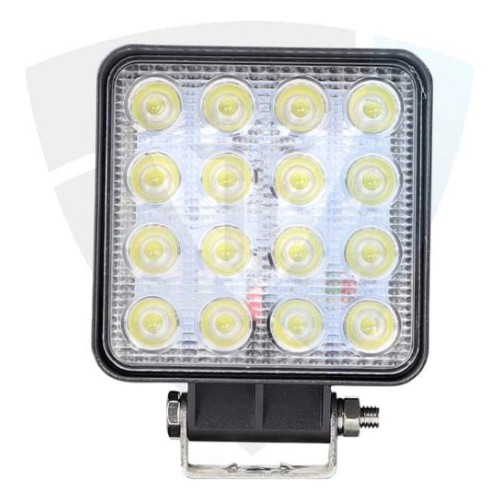 Рабочий фонарь 16 LED 48W 10-30V 3400LM 110x110x45mm