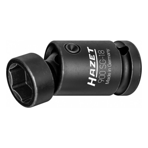 1/2" impact socket with universal joint 18mm Hazet