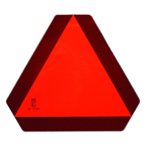 Знак тихоходного транспортного средства металлический 350x350 мм